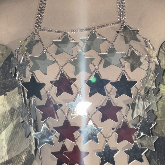 Urban Outfitters Vega Mirrored Star Skirt - Picture 3 of 4